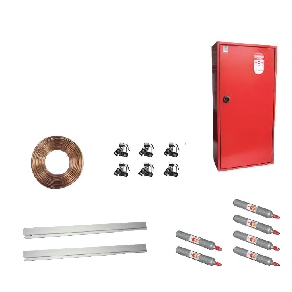 SOLUTION PNEUMATIQUE POUR BÂTIMENTS INDUSTRIELS OU ERP - CANTON > 500 M2